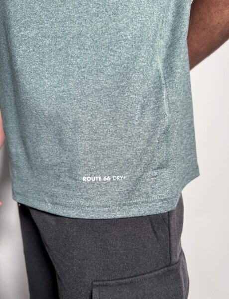Remera deportiva DRY+Jair Verde