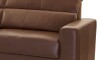 Sillón 100% Cuero - 3 Cuerpos - Sublime Caramelo