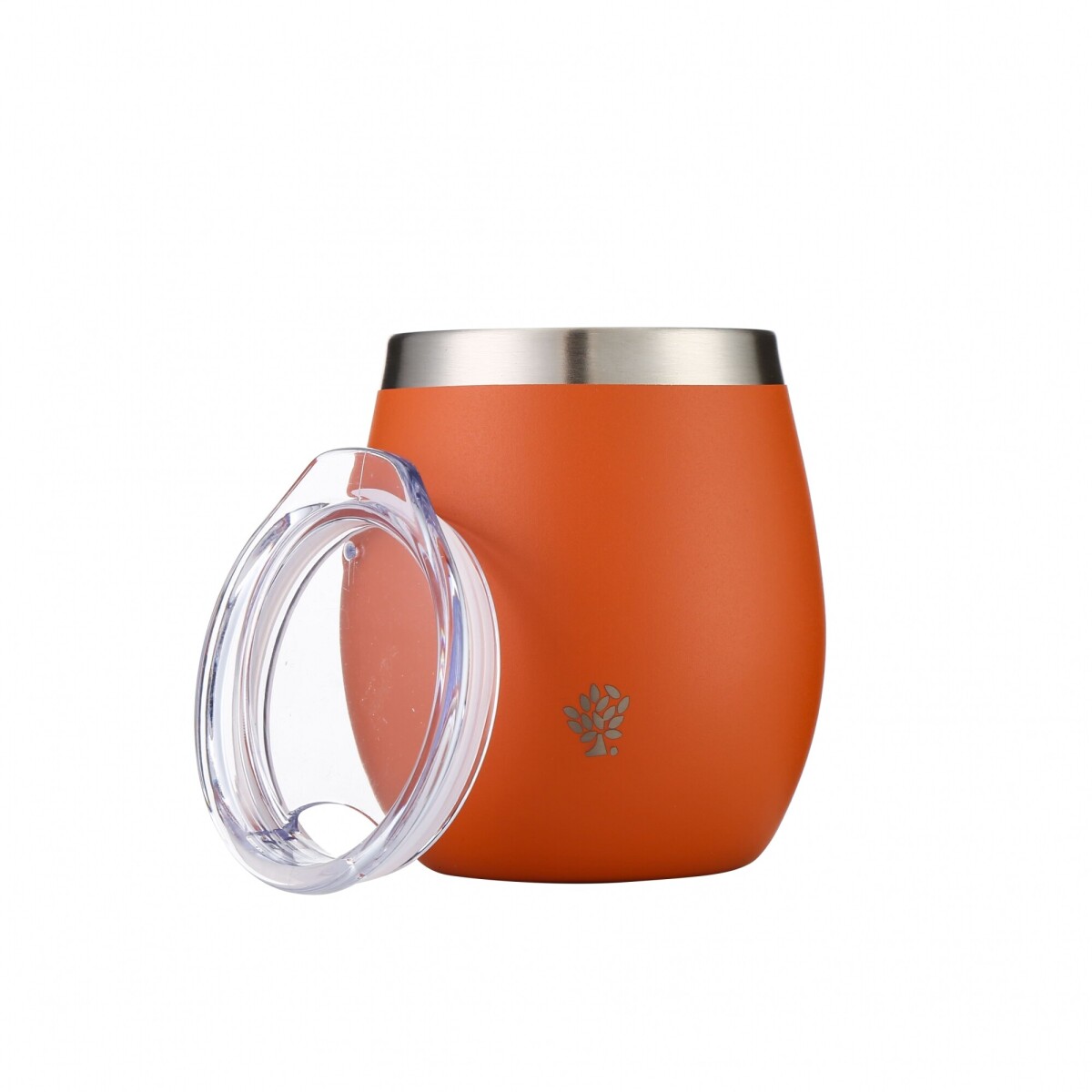 MATE TERRANO ACERO C/ TAPA 130ML - TERRACOTA 