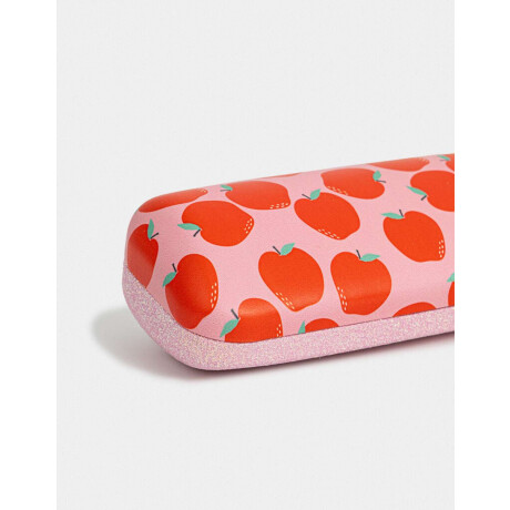 Estuche De Anteojos Rígido Rosa Claro