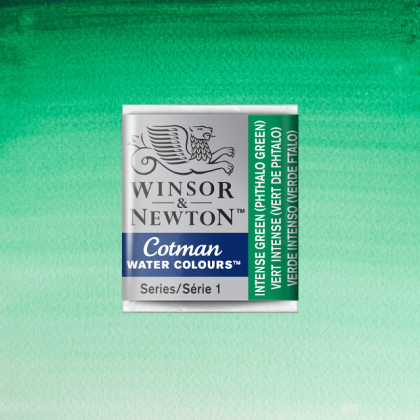 Acuarela Cotman - Winsor & Newton Tonos Verdes