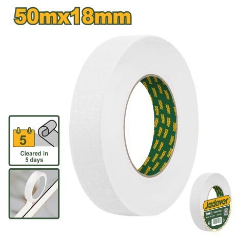 CINTA ENMASCARAR 18MMX50MTS JADEVER CINTA ENMASCARAR 18MMX50MTS JADEVER