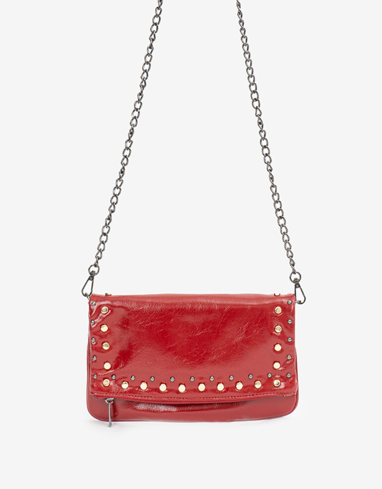 Bandoleras Navidad Bandolera Con Tachas - Rojo Medio