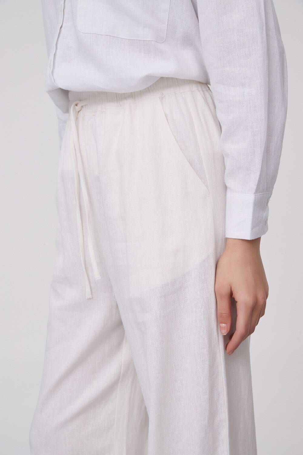 Pantalon Loriz Blanco