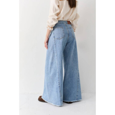 Jean Wide XL Celeste