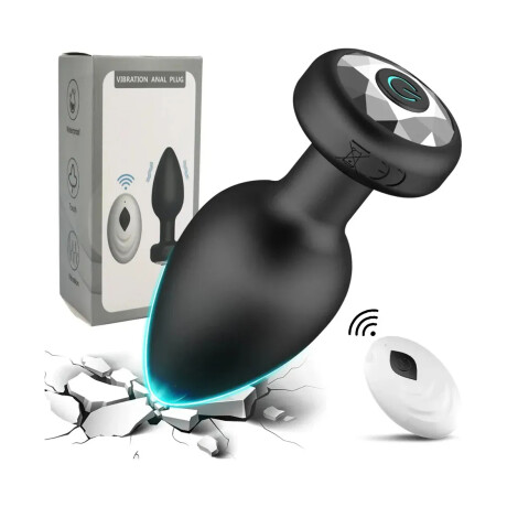 Plug Anal Vibrador con Control Remoto Inalámbrico Plug Anal Vibrador con Control Remoto Inalámbrico