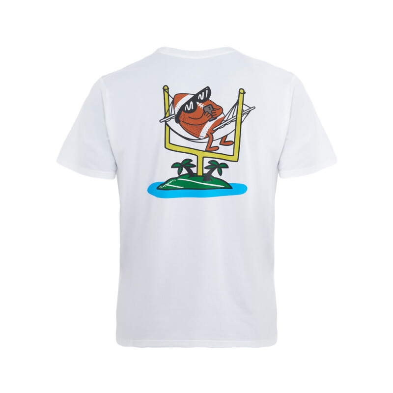 UA M 60/40S FTBL VACATION SS-BLU WHT-100