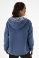 Campera secret Azul piedra