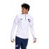 Buzo de Hombre Umbro Training Half Zip Nacional Oficial Blanco - Azul Real