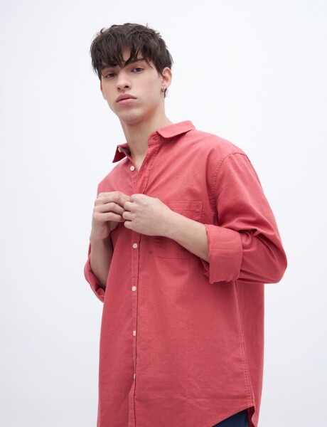 Camisa Salinger Coral