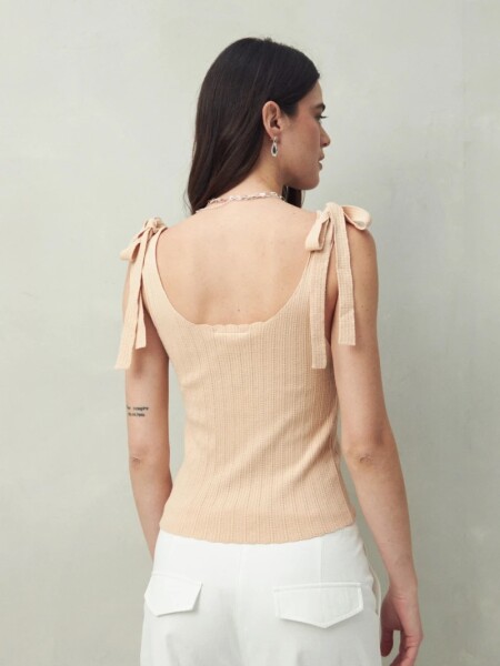 TOP D.CASSIN BIRDIES BEIGE
