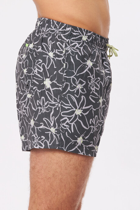SHORT GAEA RUSTY Gris Oscuro