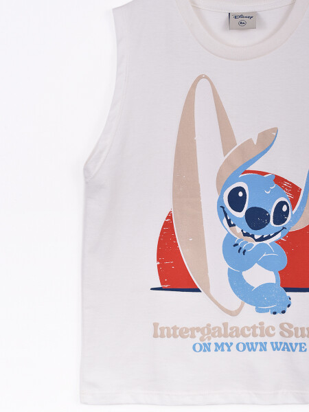 MUSCULOSA SURF STITCH BEIGE