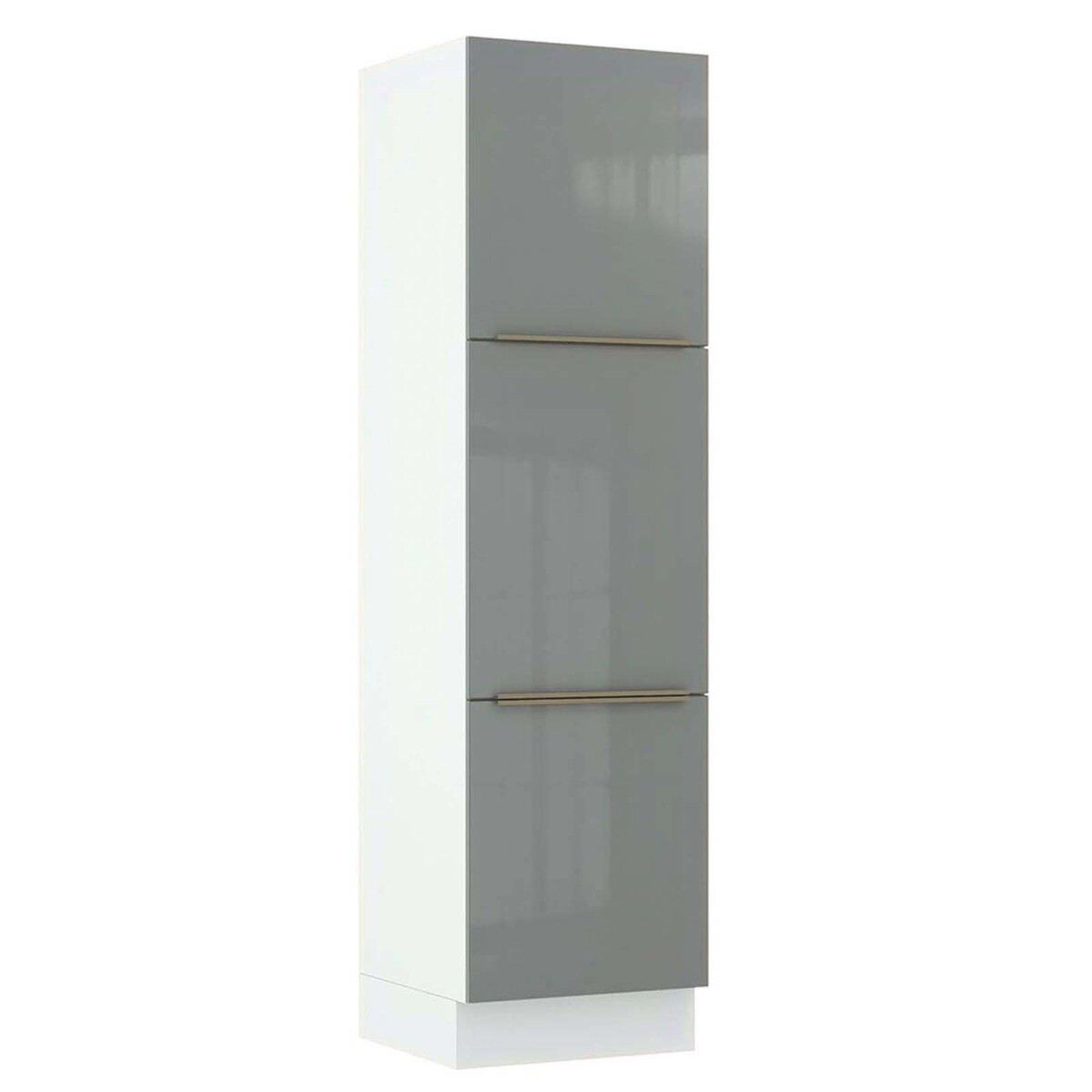 ARMARIO DE COCINA - 60 CM MDP-Y-VIDRIO BLANCO LUX 