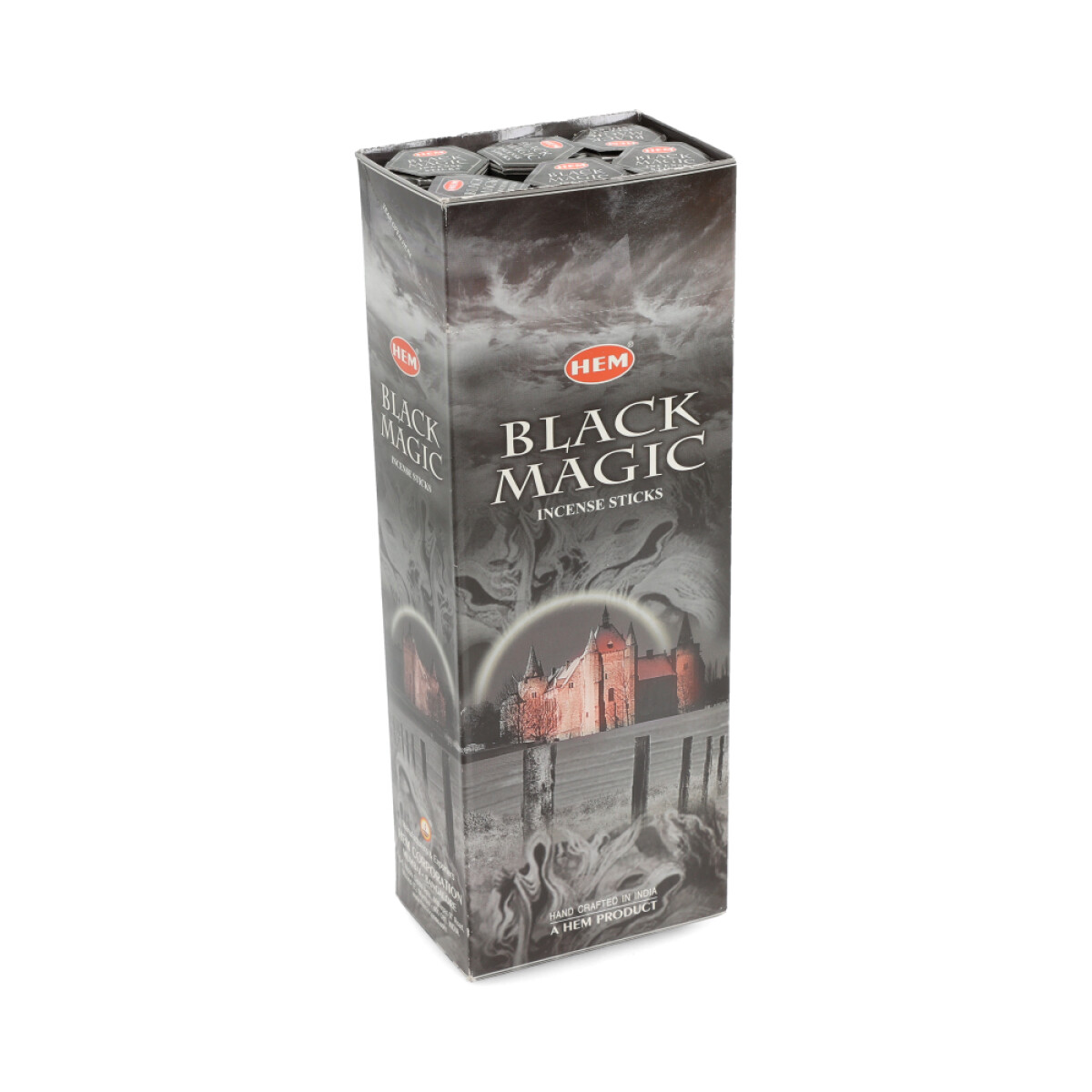 INCIENSO HEM CAJA HEXAGONAL X6 - Magia Negra 