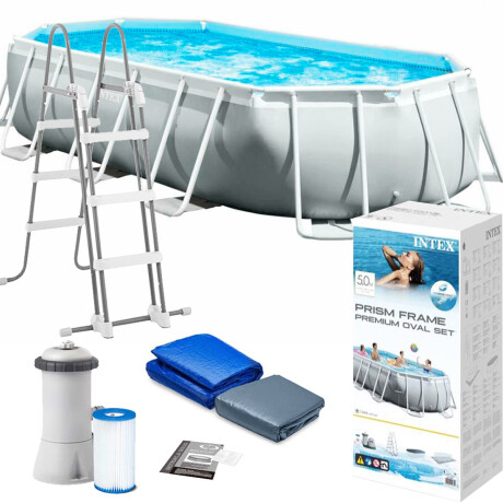 Piscina Intex Estructural 13365 L Ovalada 274x503x122 Piscina Intex Estructural 13365 L Ovalada 274x503x122