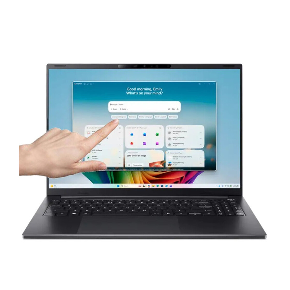 Notebook Acer Swift Go 16. AMD Ryzen AI 9 465. RAM 32GB. Disco Sólido 1TB. Pantalla Táctil 16" WUXGA. Win11 
