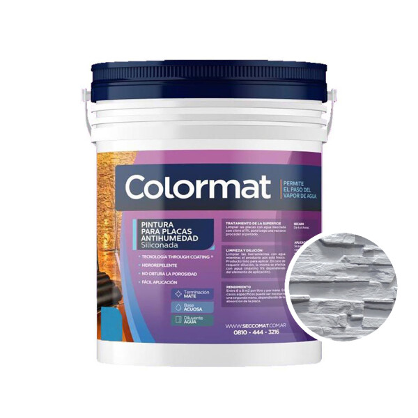 PINTURA ANTIHUMEDAD COLOR GRIS PERLA / 1LT Pintura Antihumedad Color Gris Perla / 1lt