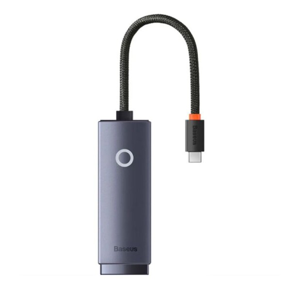 Adaptador Baseus Usb C Ethernet RJ45 100MBPS Wkqx0000313 Adaptador Baseus Usb C Ethernet RJ45 100MBPS Wkqx0000313