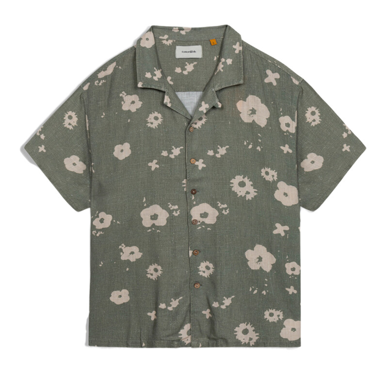 Camisa Critical Slide Splatter Resort - Verde Camisa Critical Slide Splatter Resort - Verde