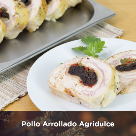 Pollo Arrollado Agridulce - Porción Fiestas 000