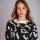 Buzo Print negro con blanco