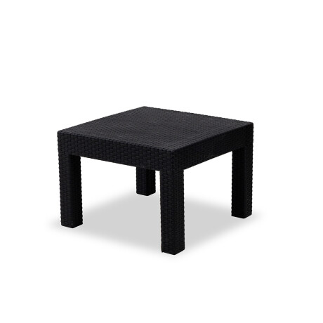 Juego de Jardín Mykonos - 2 butacas y mesa Negro