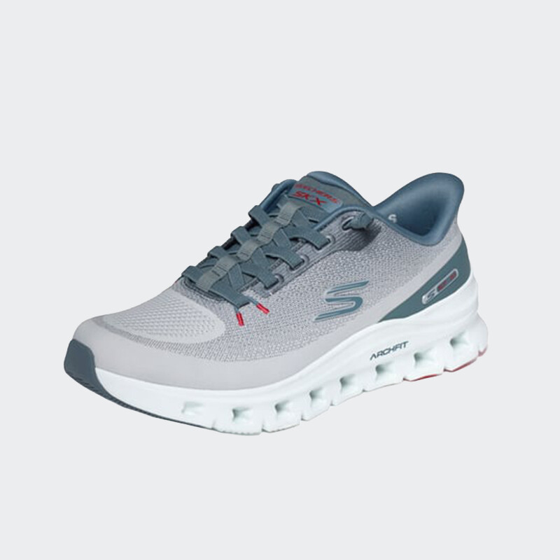 Championes Slip-Ins Arch Fit Glide Step Pro Gris