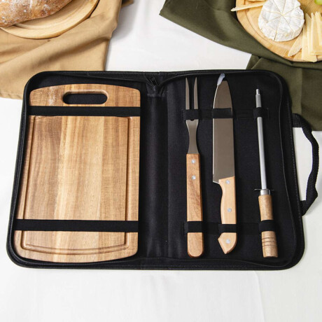 Estuche Asador Asturcon Negro