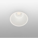 Downlight redondo aluminio blanco s/zoc Ø90mm ILU01513