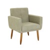 Conjunto Decorativo 494 Dallas 2 Poltronas + Puff Verde Conjunto Decorativo 494 Dallas 2 Poltronas + Puff Verde