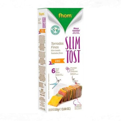 Fhom tostada slim vegana 110g Fhom Tostada Slim Veg 110g