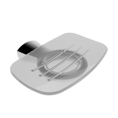 Jabonera Cromada Con Platito Fv Epuyen 000