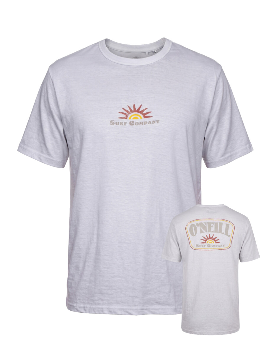 Remera O'Neill Retro Sun Badge - Blanco 