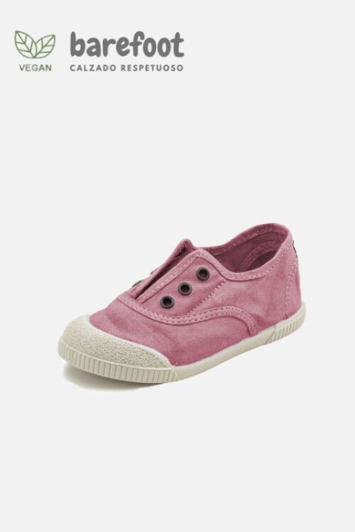 Zapatilla inglesa barefoot rosa antiq Rosa