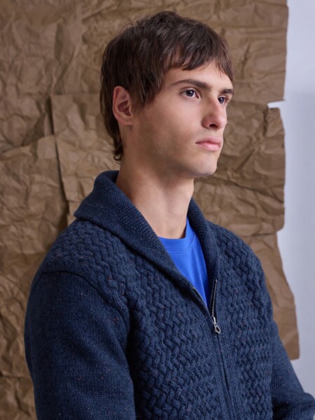 SWEATER CETUS 3.0 AZUL PIEDRA