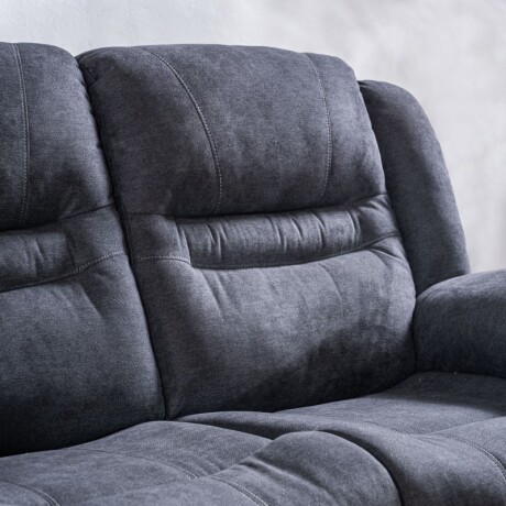 Sillón Reclinable Renno 2 Cuerpos Gris U