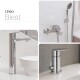 JUEGO DE GRIFERIA LAVATORIO ALTO DUCHA BIDET BRILLO BLEST CROMO
