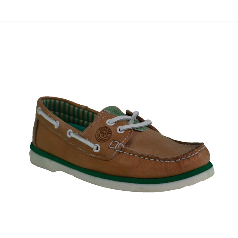 Zapatos Hombre Cuero 1904-03-03 Natural-verde