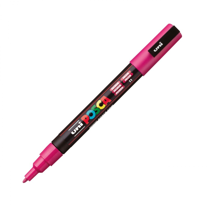 MARCADOR UNI POSCA 1.3 MM FUSCIA N/A