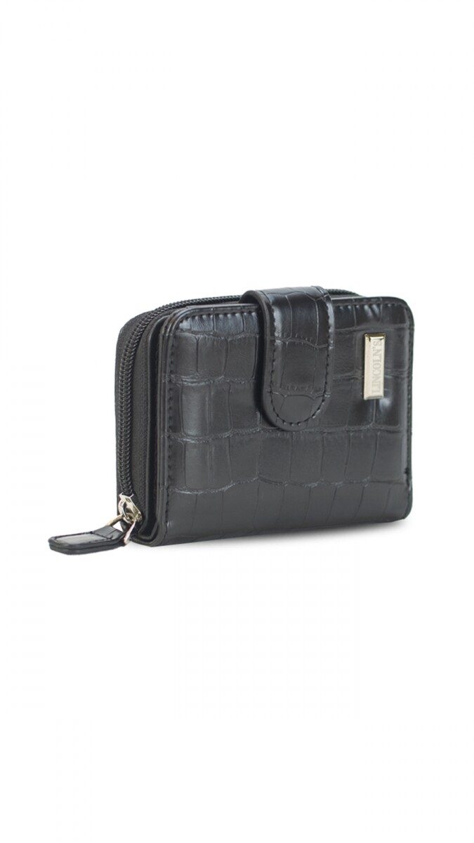 BILLETERA PALOMA - NEGRO 