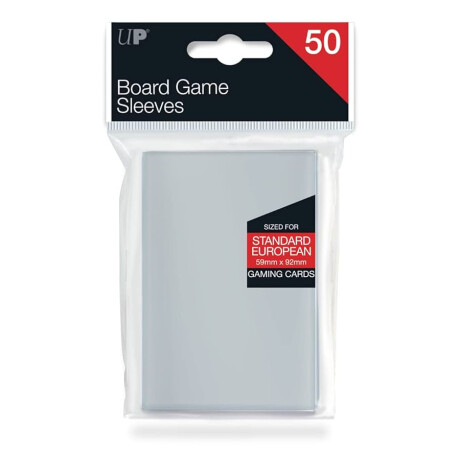 Ultra Pro Standard Board Games Sleeves - 50 Unidades Ultra Pro Standard Board Games Sleeves - 50 Unidades