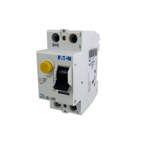 INTERRUPTOR DIFERENCIAL 2 X 40A MRCM-40/2/003 EATON INTERRUPTOR DIFERENCIAL 2 X 40A MRCM-40/2/003 EATON