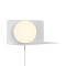LUMINARIA DE PARED TODD Luminaria de Pared Todd Blanca