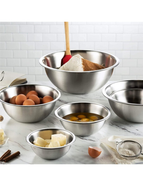 DEEP MIXING BOWL D20CM ACERO MATE DEEP MIXING BOWL D20CM ACERO MATE