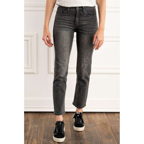 Jean Recto Denim Gris