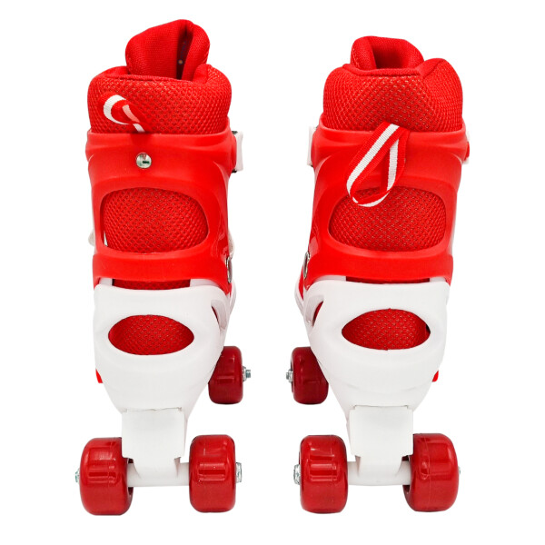 Patin Artistico Semi Profesional Patines Niños Infantil Variante ROJO TALLE M