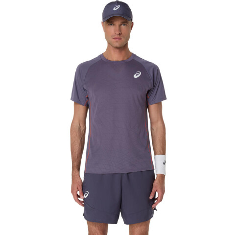 Match Actibreeze Ss Top - Hombre Greyish Purple