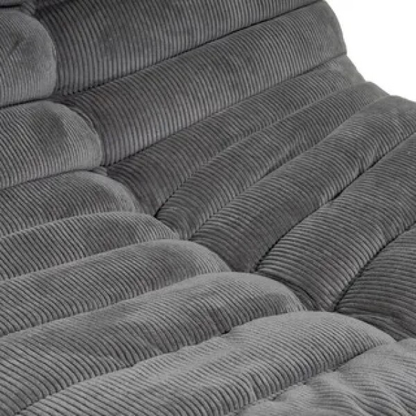 Sillón Toggo 1 Cuerpo Lazy Sofa Puff Corderoy Living Gris 1