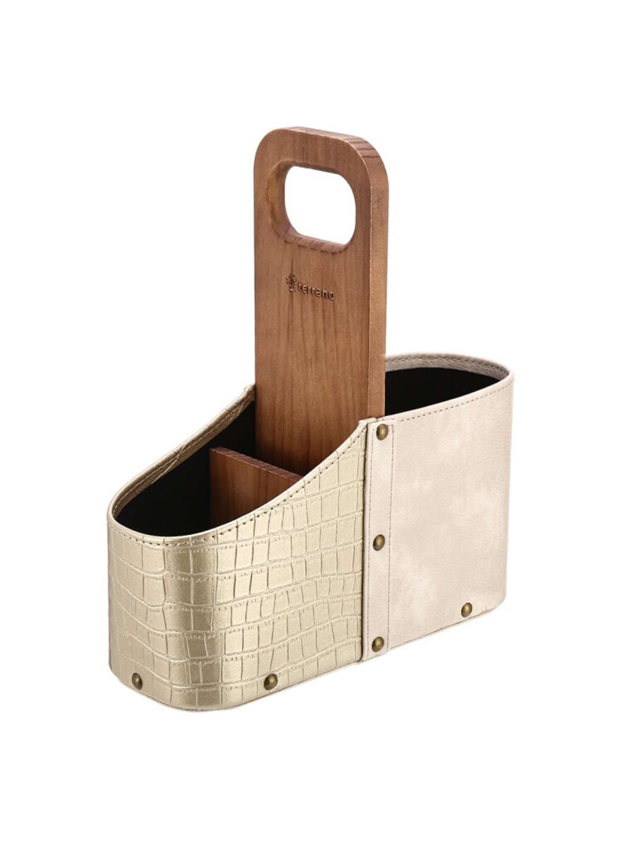 Matera Madera Combinada Croco - Dorado 
